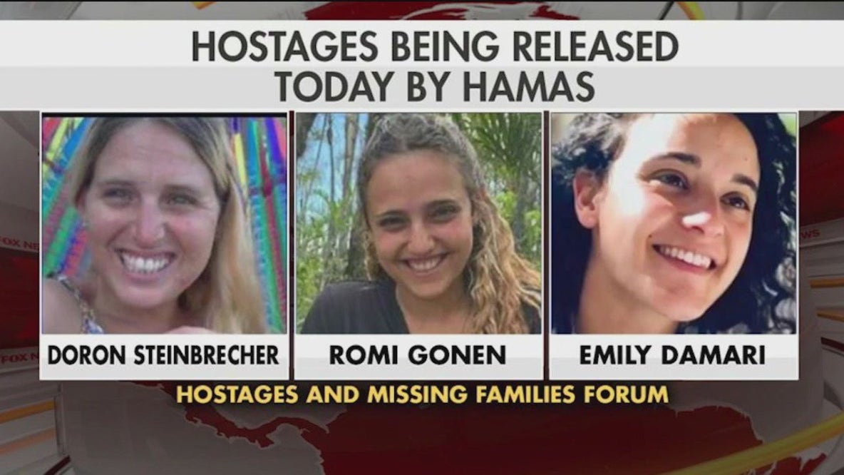 3 hostages arrive in Israel